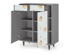 Aparador - 96х110х41 cm - BS6 - Sky Latte, Gris