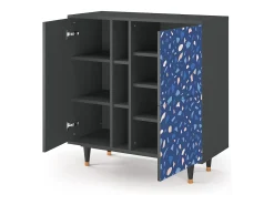 Aparador - 94х96х41 cm - BS5 - Soap Whirpool, Antracita