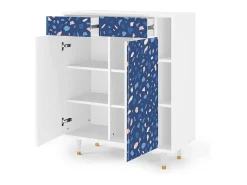 Aparador - 96х110х41 cm - BS6 - Soap Whirpool, Blanco