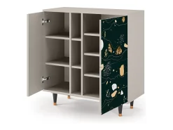 Aparador - 94х96х41 cm - BS5 - Space Rocks, Arena