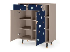 Aparador - 96х110х41 cm - BS6 - Space Satellites, Latte