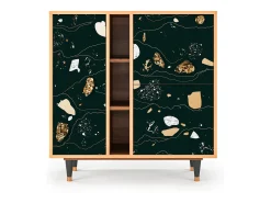 Aparador - 94х96х41 cm - BS5 - Space Rocks, Nogal