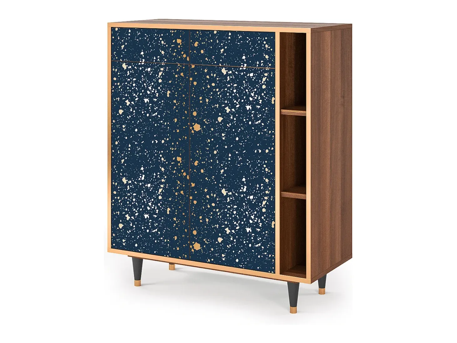 Aparador - 96х110х41 cm - BS6 - Starfall, Nogal