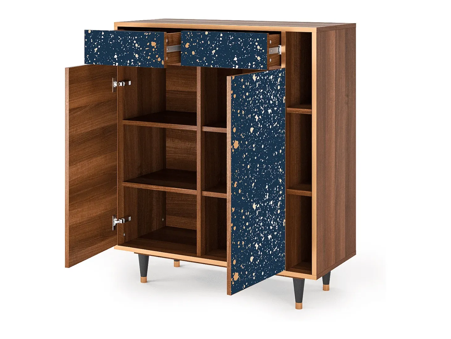 Aparador - 96х110х41 cm - BS6 - Starfall, Nogal