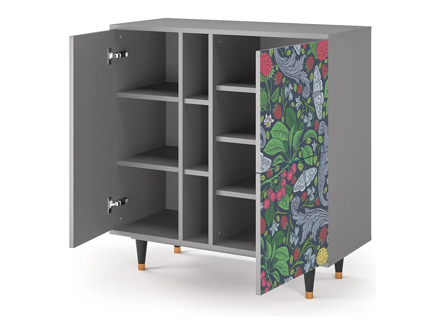 Aparador - 94х96х41 cm - BS5 - Summer Berries, Gris