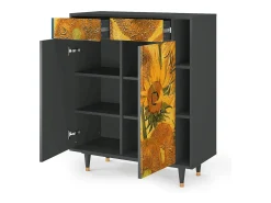 Aparador - 96х110х41 cm - BS6 - Sunflowers, Antracita