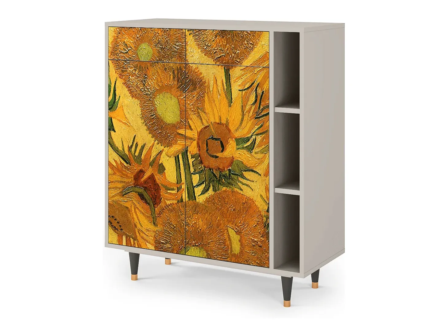 Aparador - 96х110х41 cm - BS6 - Sunflowers, Arena
