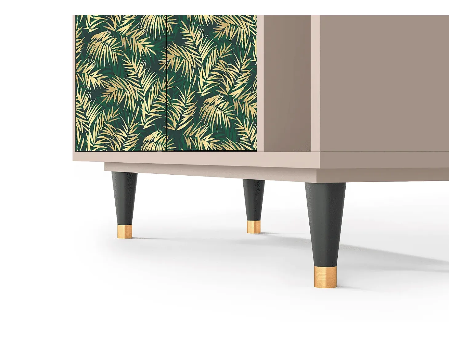 Aparador - 96х110х41 cm - BS6 - Sunny Palm Tree, Latte