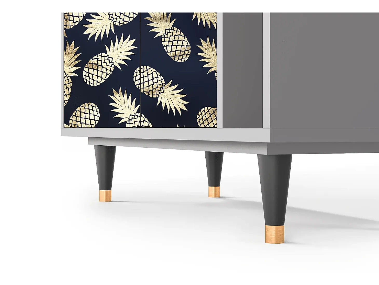Aparador - 96х110х41 cm - BS6 - Sunny Pineaple, Gris
