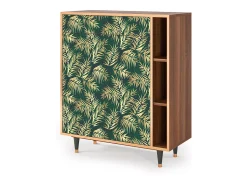 Aparador - 96х110х41 cm - BS6 - Sunny Palm Tree, Nogal