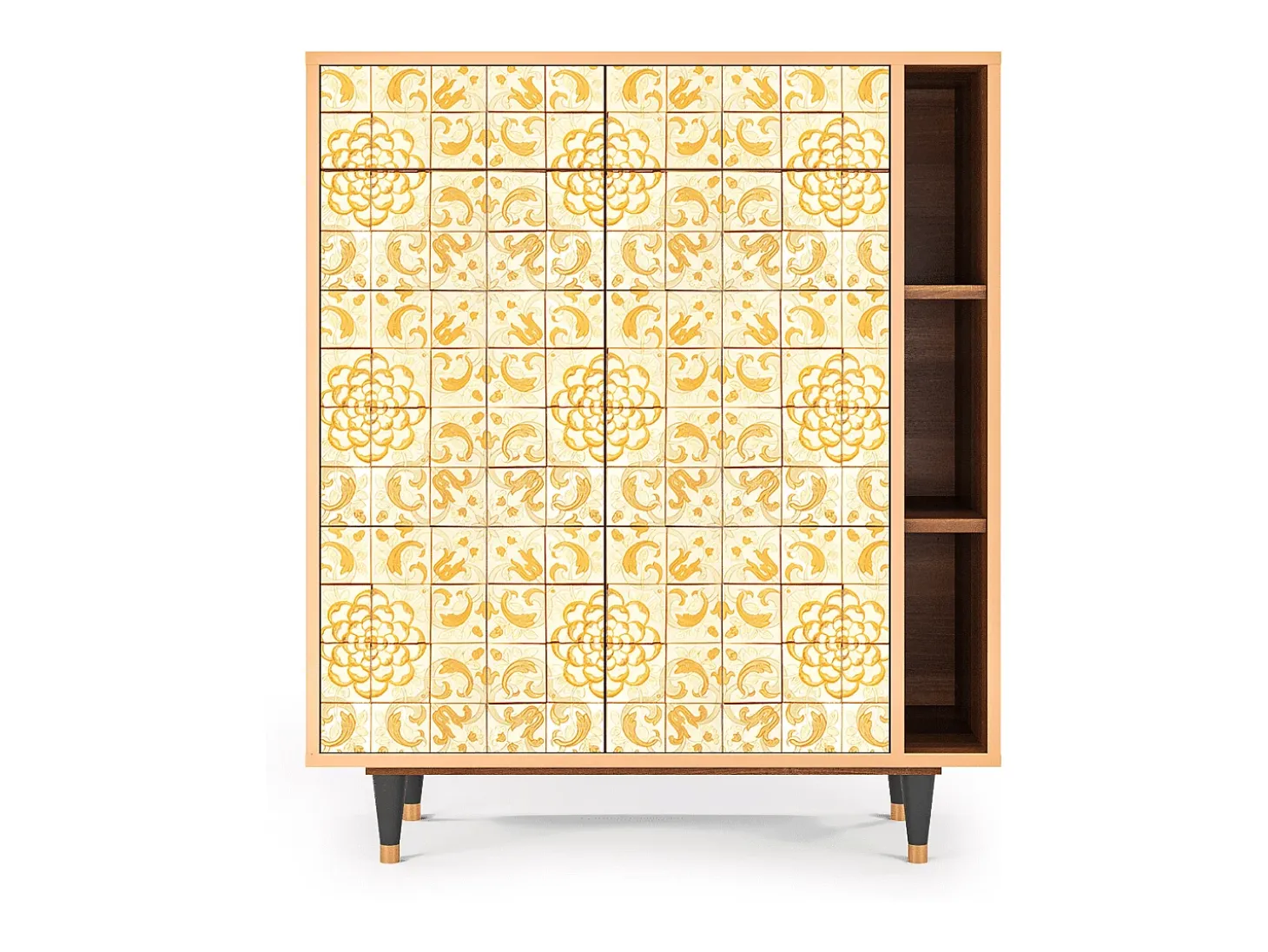 Aparador - 96х110х41 cm - BS6 - Sunshiny Tile, Nogal