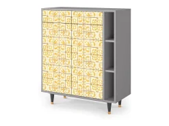 Aparador - 96х110х41 cm - BS6 - Sunshiny Tile, Gris