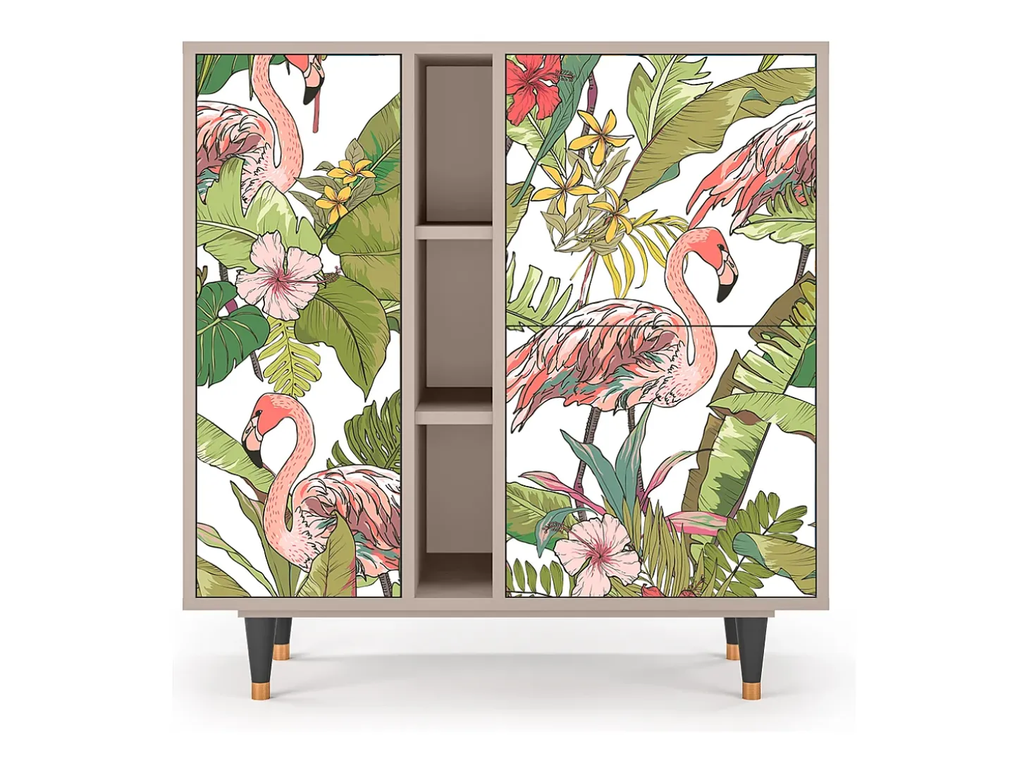 Aparador - 94х96х41 cm - BS5 - Sweet Flamingo, Latte