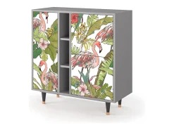 Aparador - 94х96х41 cm - BS5 - Sweet Flamingo, Gris