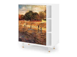 Aparador - 96х110х41 cm - BS6 - The Banks, Blanco