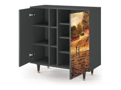 Aparador - 94х96х41 cm - BS5 - The Banks, Antracita