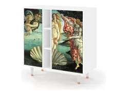 Aparador - 94х96х41 cm - BS5 - The Birth of Venus, Blanco