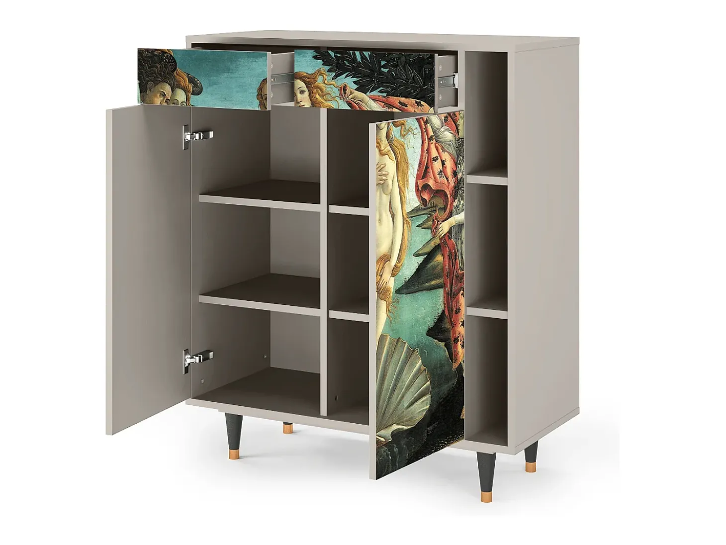 Aparador - 96х110х41 cm - BS6 - The Birth of Venus, Arena