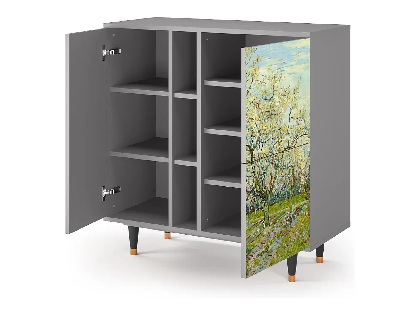 Aparador - 94х96х41 cm - BS5 - The Blanco Orchard, Gris