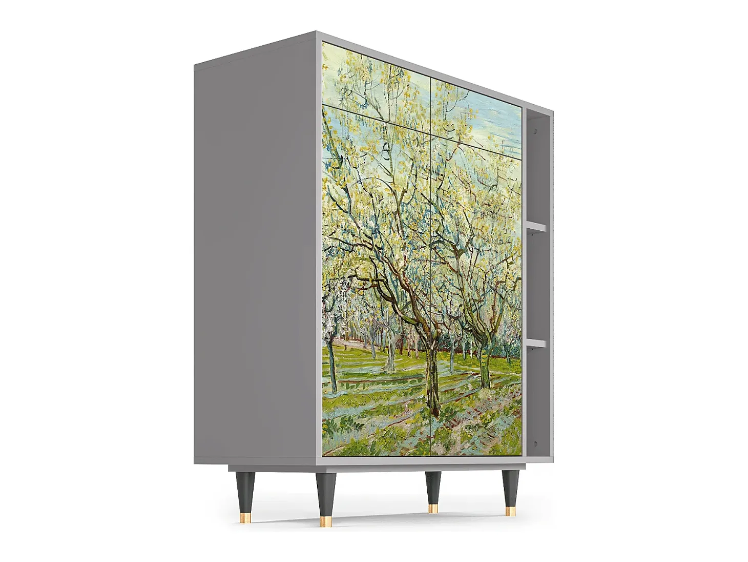 Aparador - 96х110х41 cm - BS6 - The Blanco Orchard, Gris