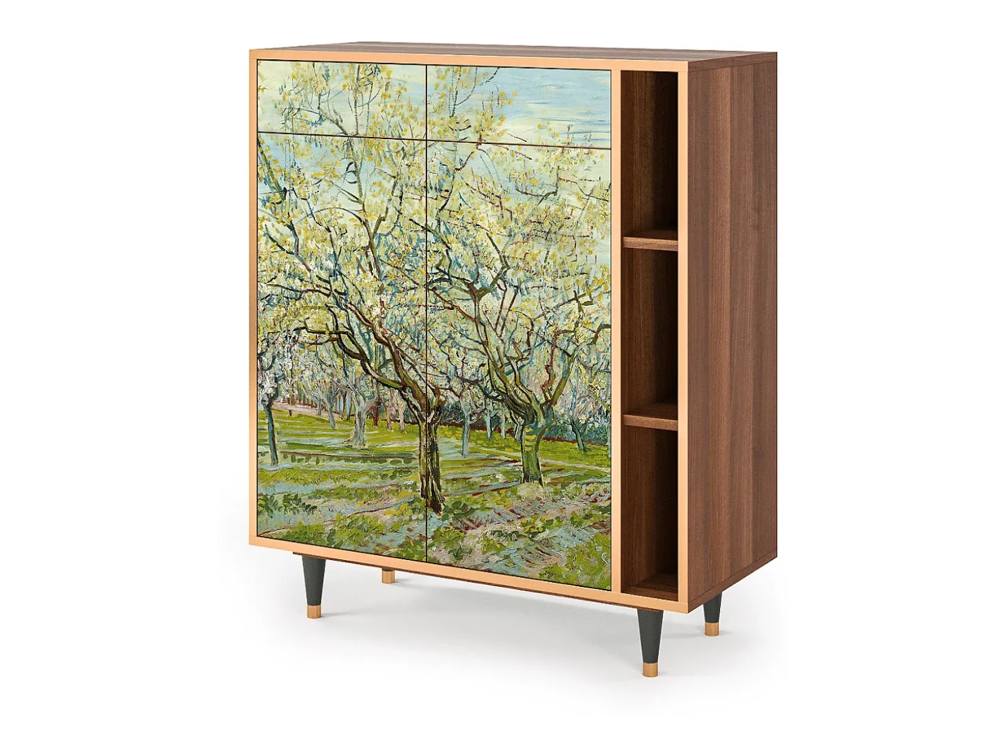 Aparador - 96х110х41 cm - BS6 - The Blanco Orchard, Nogal