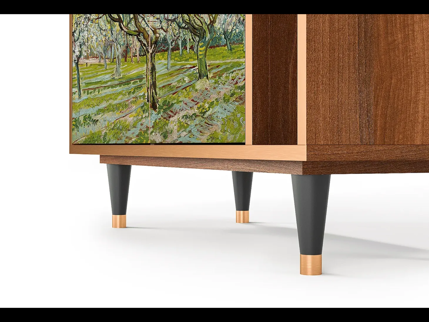 Aparador - 96х110х41 cm - BS6 - The Blanco Orchard, Nogal