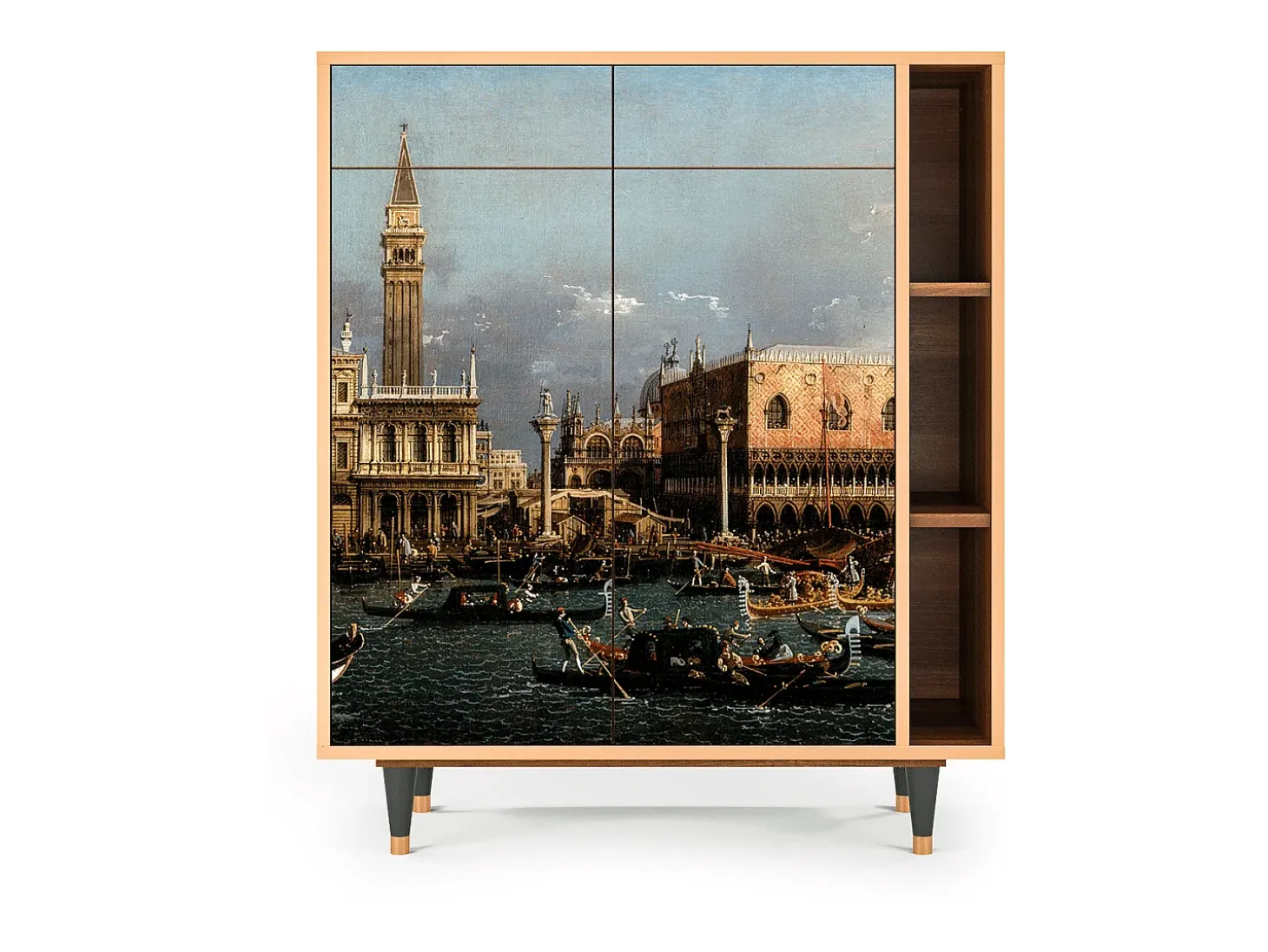 Aparador - 96х110х41 cm - BS6 - The Bucintoro, Nogal