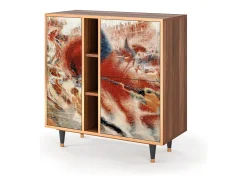 Aparador - 94х96х41 cm - BS5 - The City Rises, Nogal