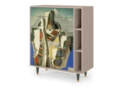 Aparador - 96х110х41 cm - BS6 - The Cubist Paintings , Latte