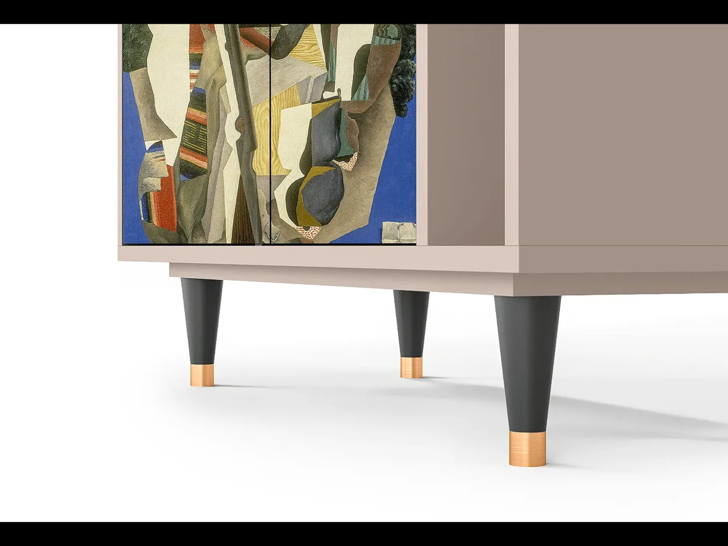 Aparador - 96х110х41 cm - BS6 - The Cubist Paintings , Latte
