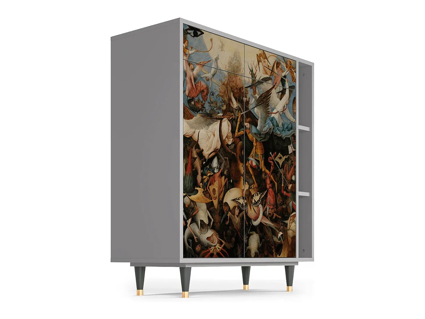 Aparador - 96х110х41 cm - BS6 - The Fall, Gris