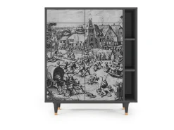 Aparador - 96х110х41 cm - BS6 - The Festival of Saint, Antracita