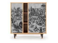Aparador - 94х96х41 cm - BS5 - The Festival of Saint, Nogal