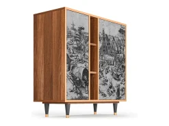 Aparador - 94х96х41 cm - BS5 - The Festival of Saint, Nogal