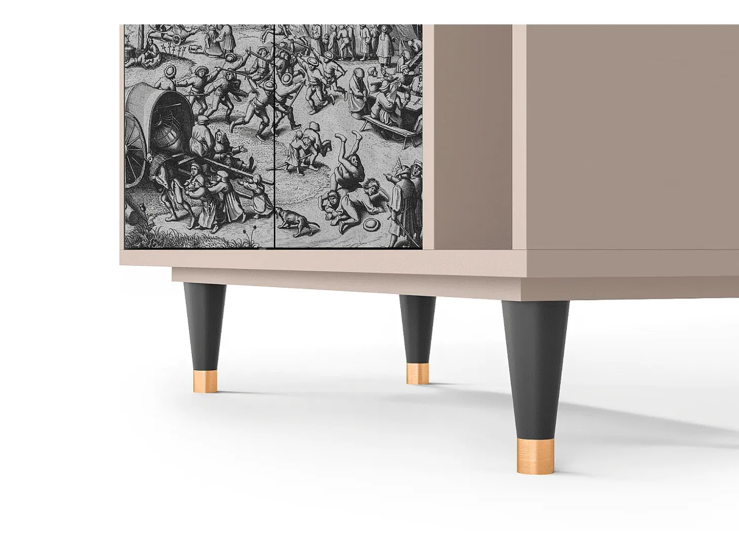Aparador - 96х110х41 cm - BS6 - The Festival of Saint, Latte