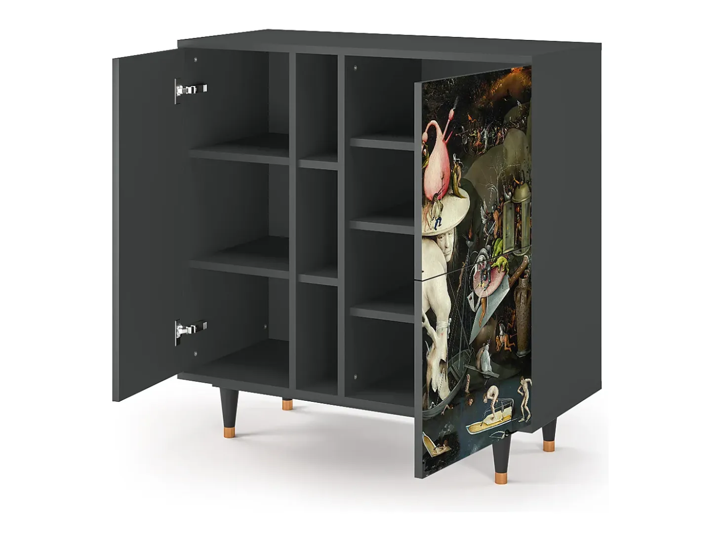 Aparador - 94х96х41 cm - BS5 - The Garden 2, Antracita