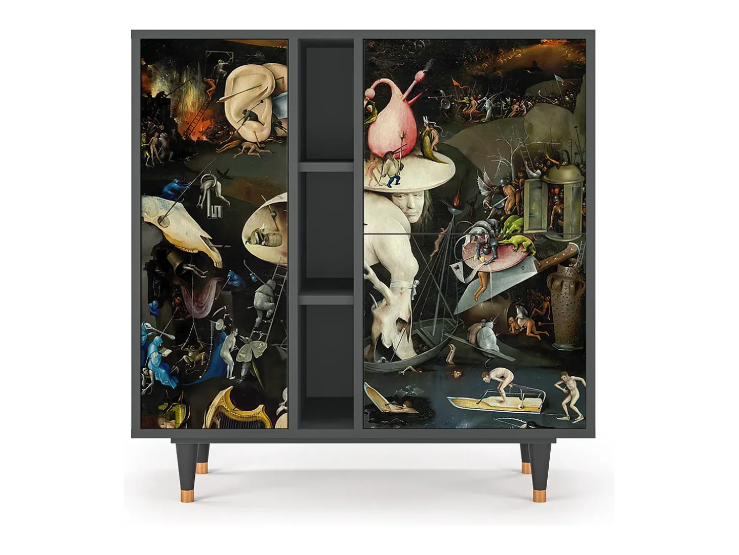 Aparador - 94х96х41 cm - BS5 - The Garden 2, Antracita