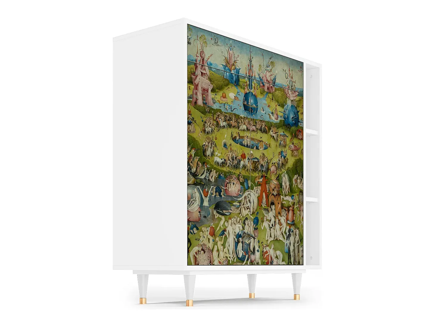 Aparador - 96х110х41 cm - BS6 - The Garden 2 by Bosch, Blanco