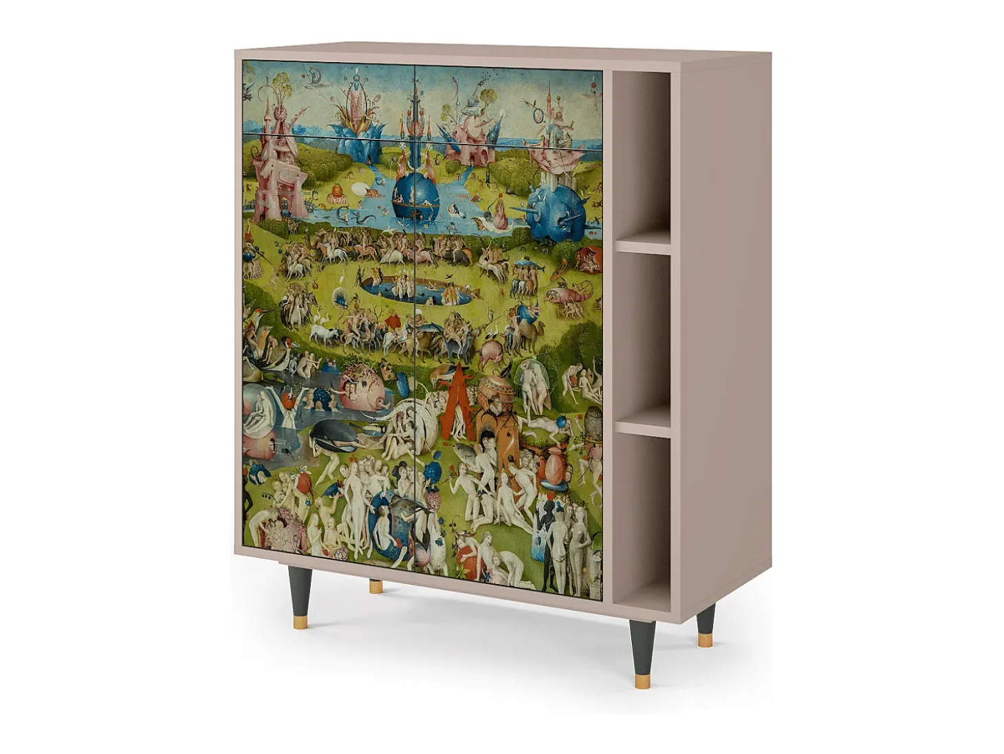 Aparador - 96х110х41 cm - BS6 - The Garden 2 by Bosch, Latte