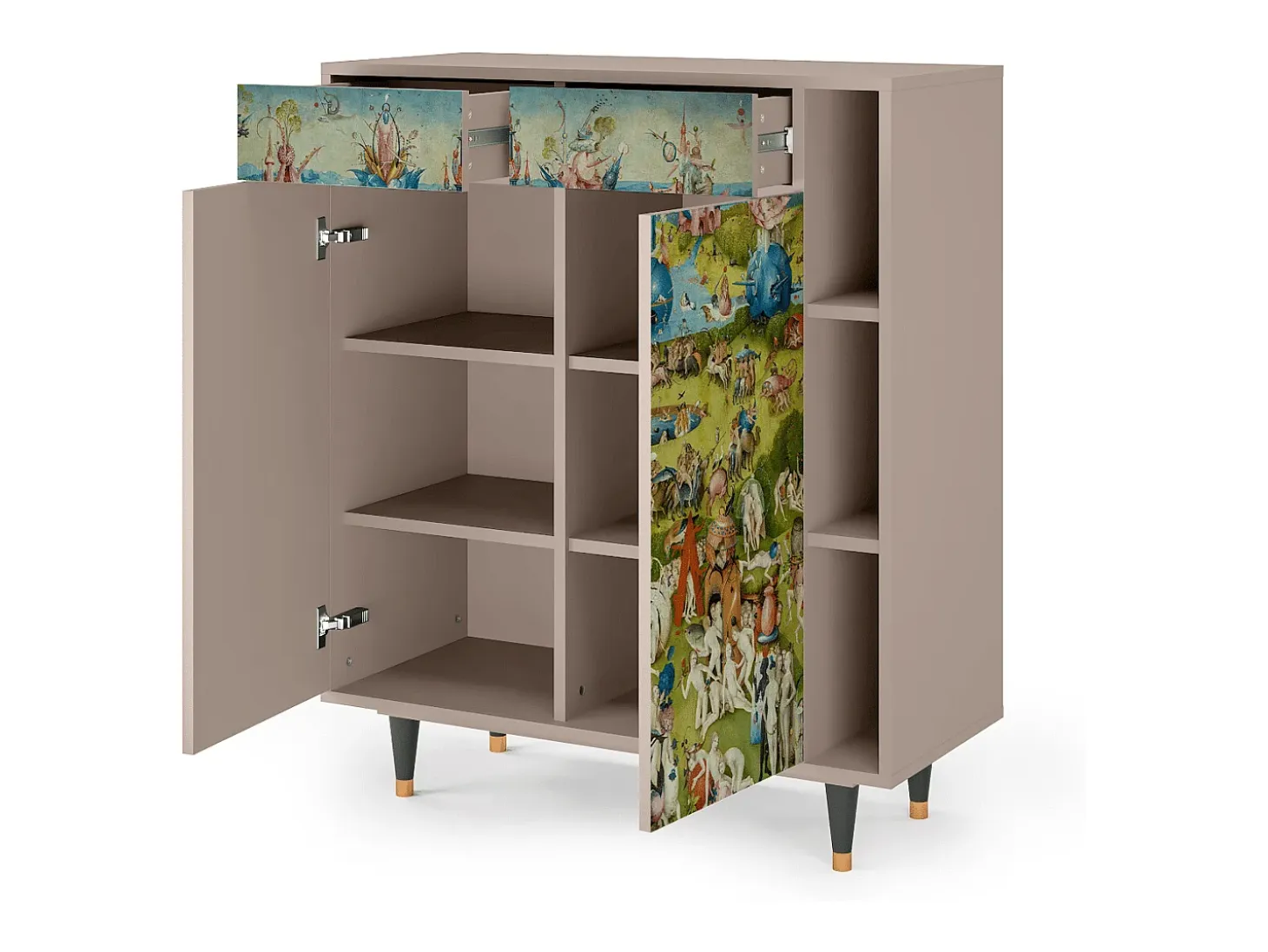 Aparador - 96х110х41 cm - BS6 - The Garden 2 by Bosch, Latte