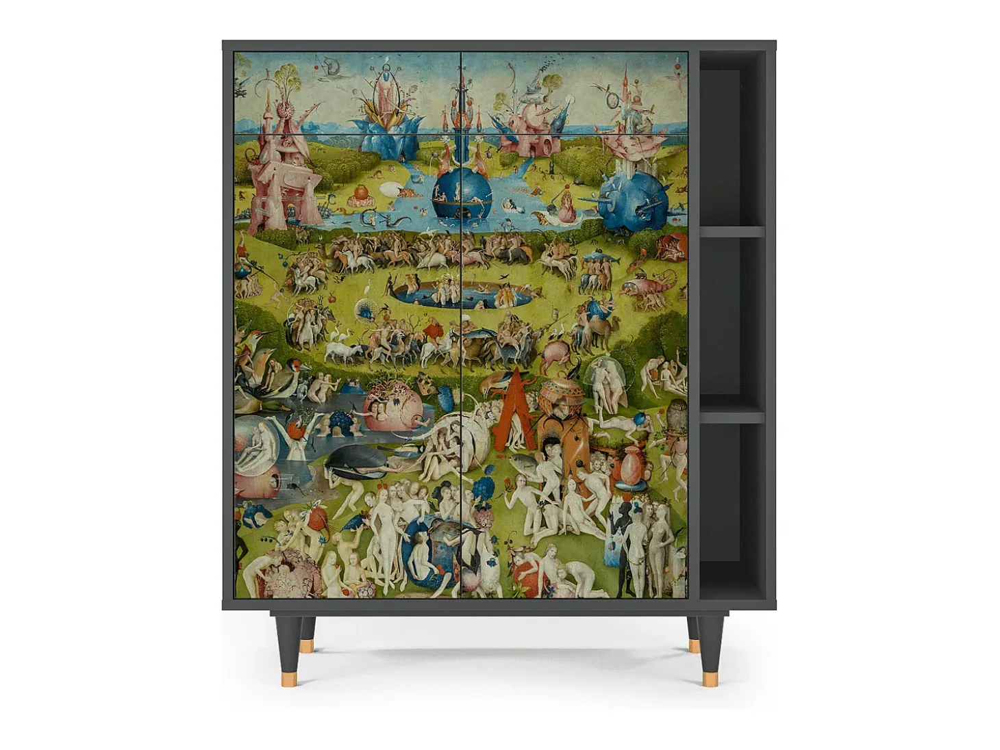 Aparador - 96х110х41 cm - BS6 - The Garden 2 by Bosch, Antracita
