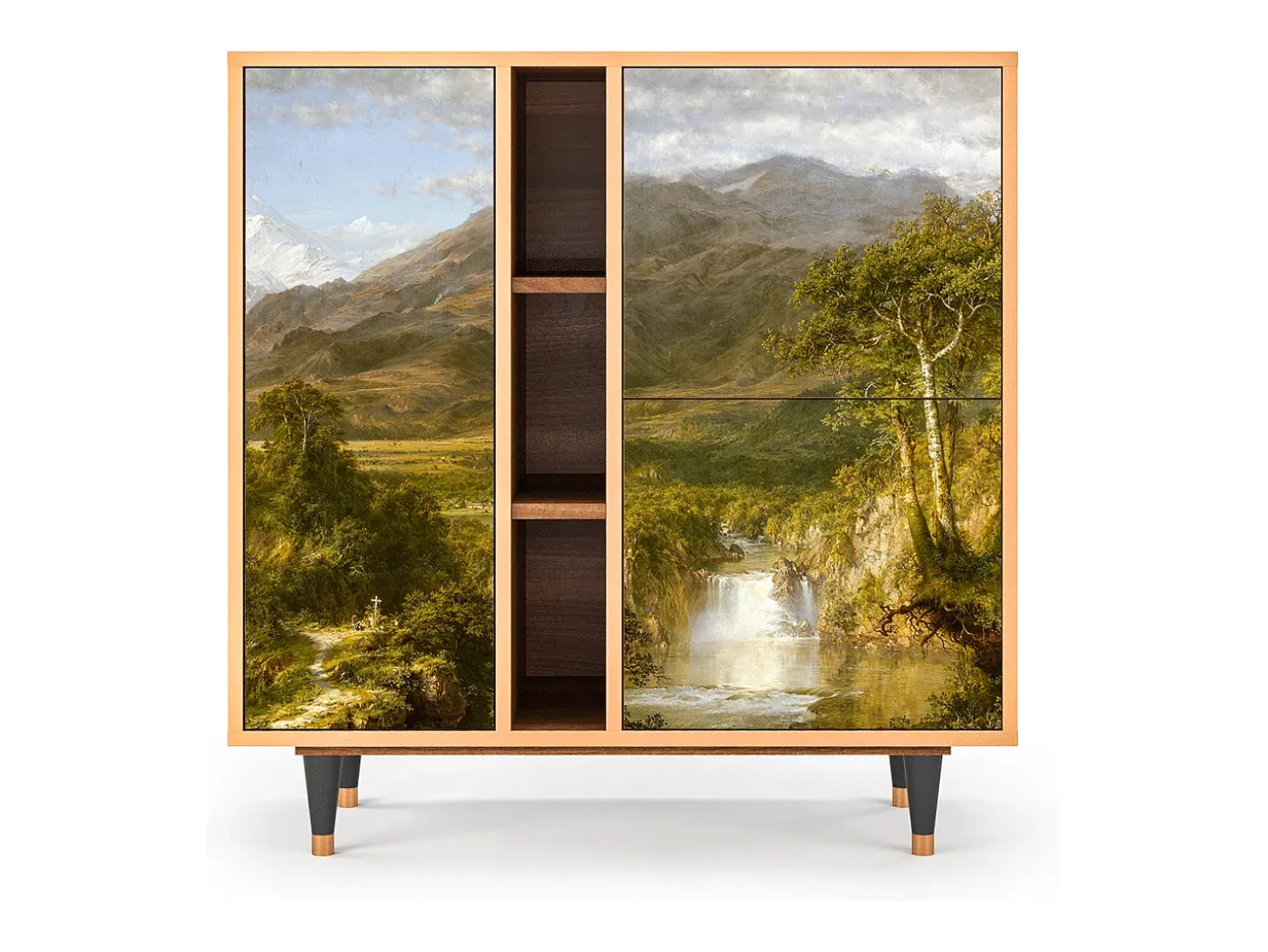 Aparador - 94х96х41 cm - BS5 - The Heart of the Andes , Nogal