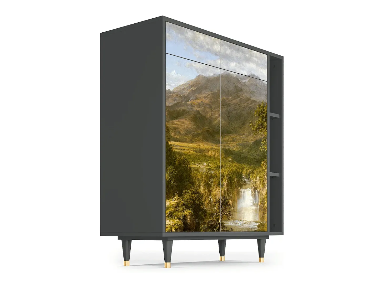 Aparador - 96х110х41 cm - BS6 - The Heart of the Andes , Antracita