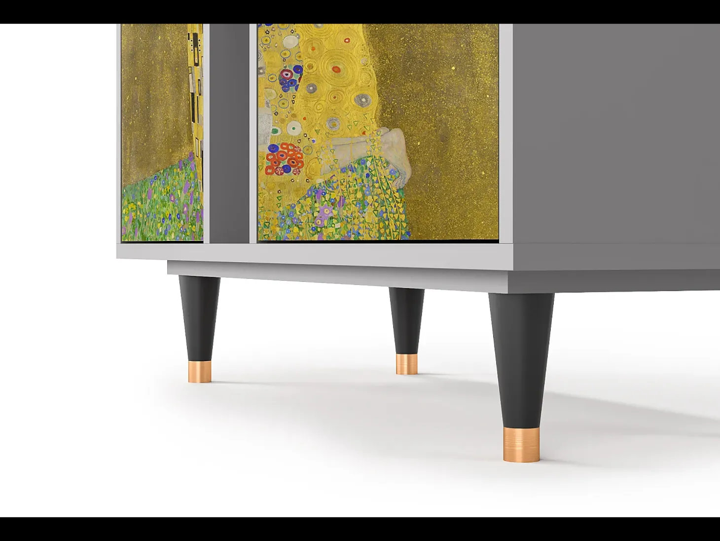 Aparador - 94х96х41 cm - BS5 - The Kiss by Klimt , Gris