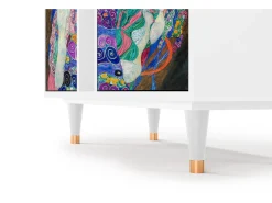 Aparador - 94х96х41 cm - BS5 - The Maiden by Klimt, Blanco