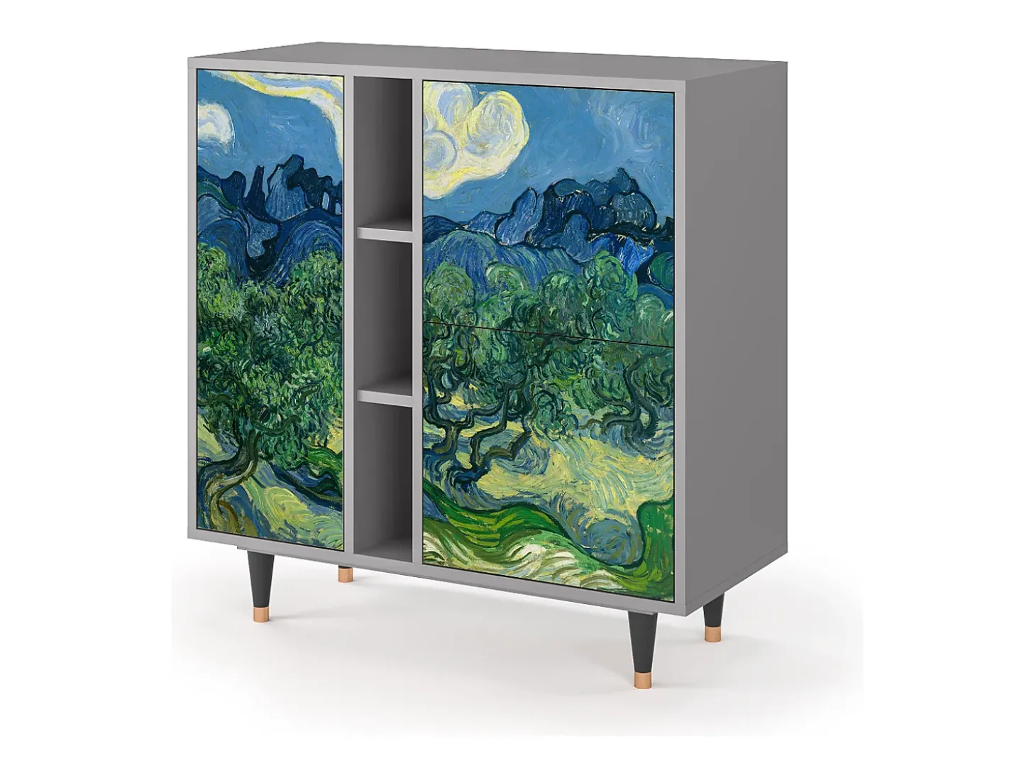Aparador - 94х96х41 cm - BS5 - The Oil Trees, Gris