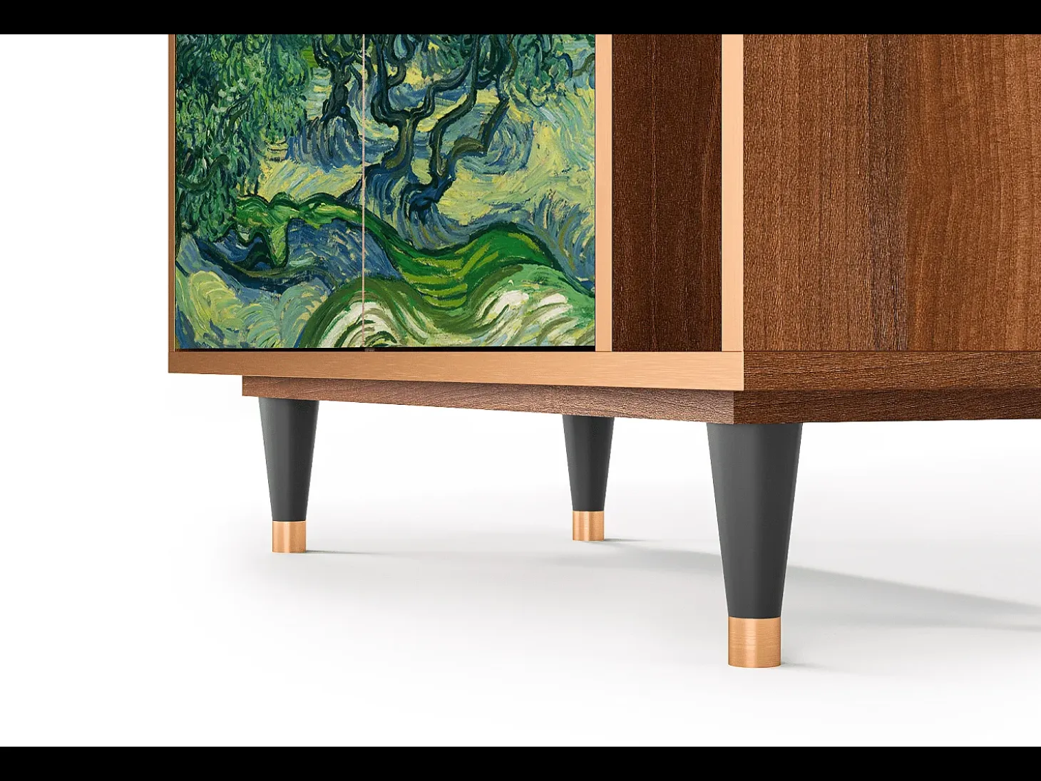 Aparador - 96х110х41 cm - BS6 - The Oil Trees, Nogal
