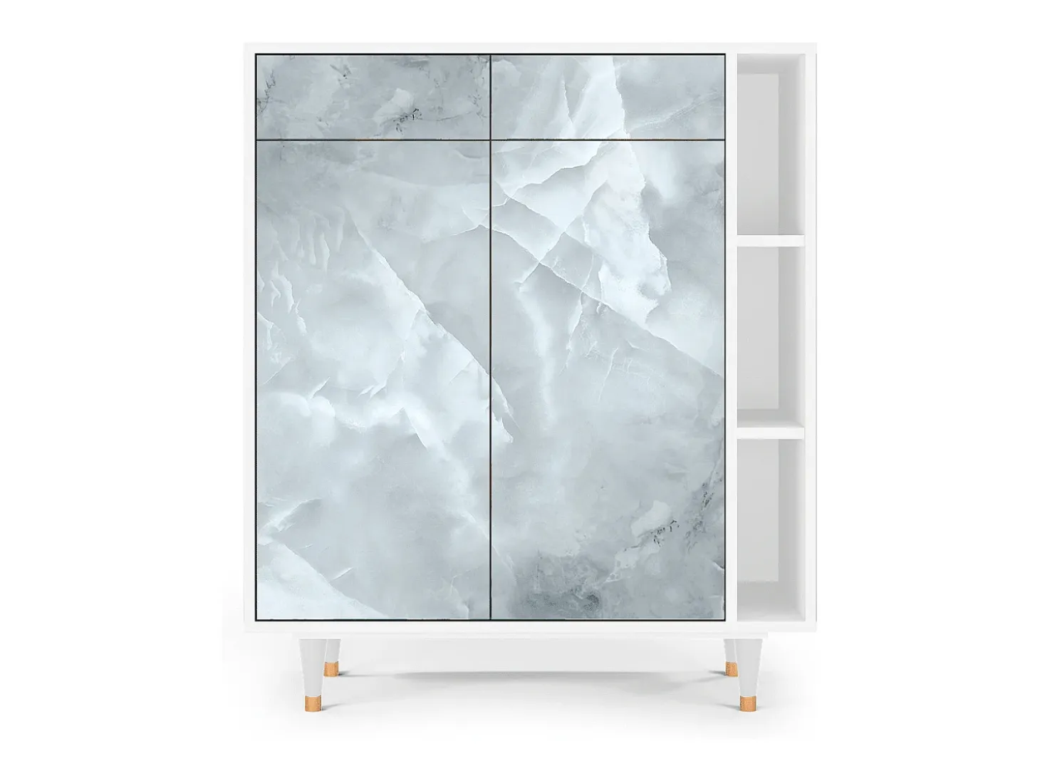 Aparador - 96х110х41 cm - BS6 - The Onyx, Blanco