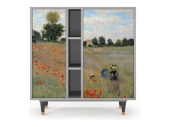 Aparador - 94х96х41 cm - BS5 - The Poppy Field , Gris