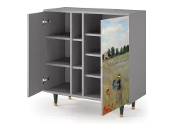 Aparador - 94х96х41 cm - BS5 - The Poppy Field , Gris